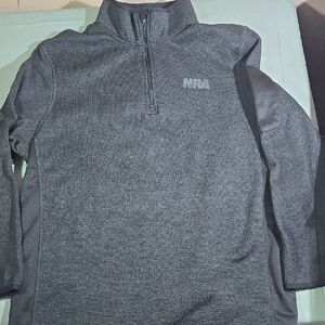Gray NRA National Rifle  Association Quarter-Zip Pullover Mens 2x
